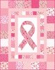 Strength In Pink Hope Free Quilt Pattern