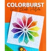 Color Burst Quilt Block Pattern