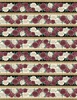 Wilmington Prints Crimson Blooms Repeating Stripe Multi