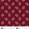 Andover Fabrics Dahlia Holly Berry Cranberry