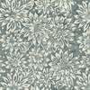 Anthology Fabrics Misty Rose Baliscapes Batik Styled Flower Grey