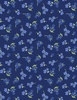 Wilmington Prints Darlin' Garden Small Floral Toss Blue