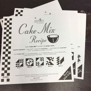 Cake Mix Recipe Papers