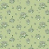 Andover Fabrics Heartland Dianne's Flowers Cucumber