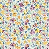 Clothworks Violetta Packed Flowers Cream