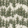 Michael Miller Fabrics Woodland Pine Forest Cream