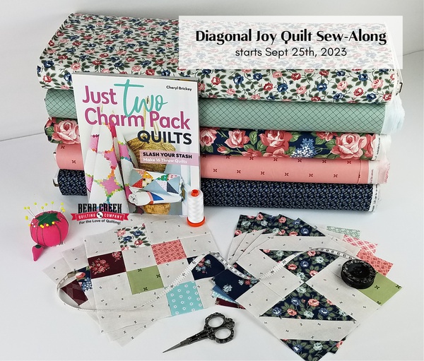 Diagonal Joy Quilt Sew-Along