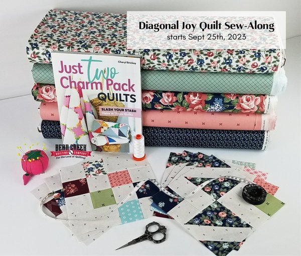 Diagonal Joy Quilt Sew-Along