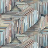 Studio E Fabric Out of the Woodwork Slats Turquoise