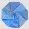 Double Pinks Double Blues Half Yard Bundle - BLUES