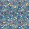 Clothworks Serenity Wildflowers Blue