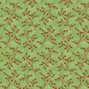 Studio E Fabrics Snow Place Like Home Flannel Tossed Sprigs Green