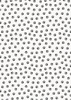 Lewis and Irene Fabrics Purrfect Book Club Paws Black on White