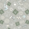 Blank Quilting Science Lab Science Lab Equipment Light Gray