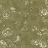 Moda Vintage Linens Meadow Greens Floral Rosemary