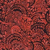 Anthology Fabrics Misty Rose Baliscapes Batik Scalloped Paisley Rose