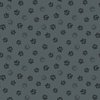 Clothworks A Day in the Park Paw Prints Dark Gray