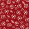 Maywood Studio Holly Jolly Flannel Snowflakes Red