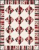 Walk In The Park - Keys To My Heart (Black & Red) Free Quilt Pattern