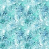 QT Fabrics Swan Song 108 Inch Wide Backing Fabric Water Splash Turquoise