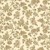 Henry Glass Cottage Linens 108 Inch Wide Backing Fabric Vintage Floral Ivory
