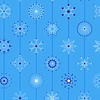 Andover Fabrics Century Prints Deco Frost Snowflakes Frost