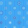 Andover Fabrics Century Prints Deco Frost Snowflakes Frost
