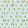 Riley Blake Designs Peter Rabbit and Benjamin Bunny Lettuce Patch Blue