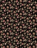 Wilmington Prints Crimson Majesty Trailing Floral Black