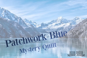 Patchwork Blue Mystery Quilt