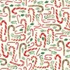 P&B Textiles Christmas Miniatures III 4-way Candy Canes Cream