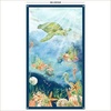 Windham Fabrics Ocean Life Dive Panel Aqua