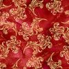 Blank Quilting Alabaster Wings Swirls Ruby