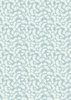 Lewis and Irene Fabrics Honey Sweet Cow Parsley Blue