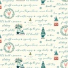 Riley Blake Designs Arrival of Winter Text Cream