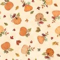 Maywood Studio Hello Autumn Tossed Pumpkins Cream