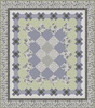Neutral Ground Posey Chain - Violet & Green Free Quilt Pattern