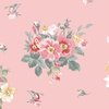 Maywood Studio La Fleur Flannel Bouquets Pink