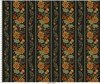 Maywood Studio Autumn Harvest Flannel Border Stripe Black