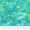 Northcott Banyan Batiks Stargazer Night Sky Turquoise