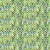 In the Beginning Fabrics Halcyon ll Geometric Peacock Green