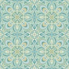 Northcott Mariposa 108 Inch Wide Backing Fabric Mandela Backing Teal/Multi