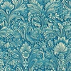 Blank Quilting Alabaster Wings Damask Teal