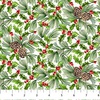 Northcott Holiday Joy Pine and Holly Cream/Multi