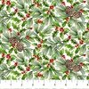 Northcott Holiday Joy Pine and Holly Cream/Multi