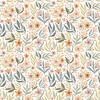 Windham Fabrics Petal and Purr Floral Garden White