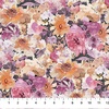 Northcott Vivian Small Floral Charcoal/Multi