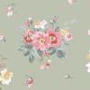 Maywood Studio La Fleur Flannel Bouquets Green