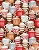 Wilmington Prints Baking Up Joy Packed Cups Chocolate