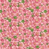 Henry Glass Enchanted Forest Packed Pink Flowers Pink